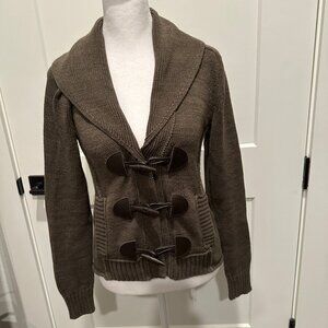 Ralph Lauren shawl collar toggle button cardigan size XS